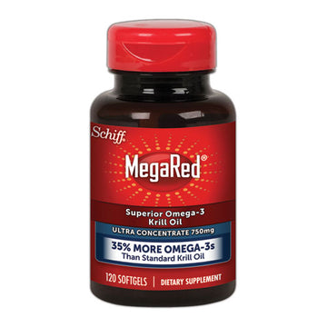 MegaRed® Ultra Concentration Omega-3 Krill Oil Softgel, 120 Count freeshipping - TVN Wholesale